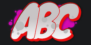 Use Wildstyle Graffiti Font ABC graphic