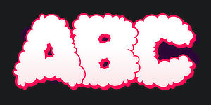 Use Wildstyle Graffiti Font ABC graphic