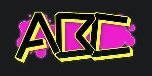 Use Wildstyle Graffiti Font ABC graphic