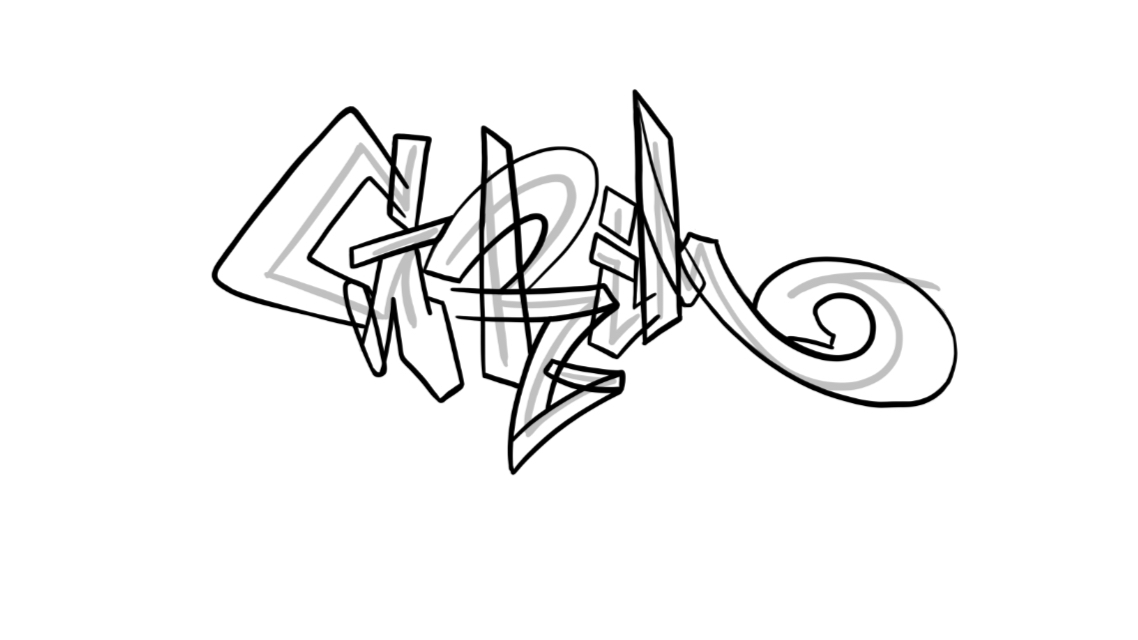 grim Graffiti Tutorial Step 2 graphic