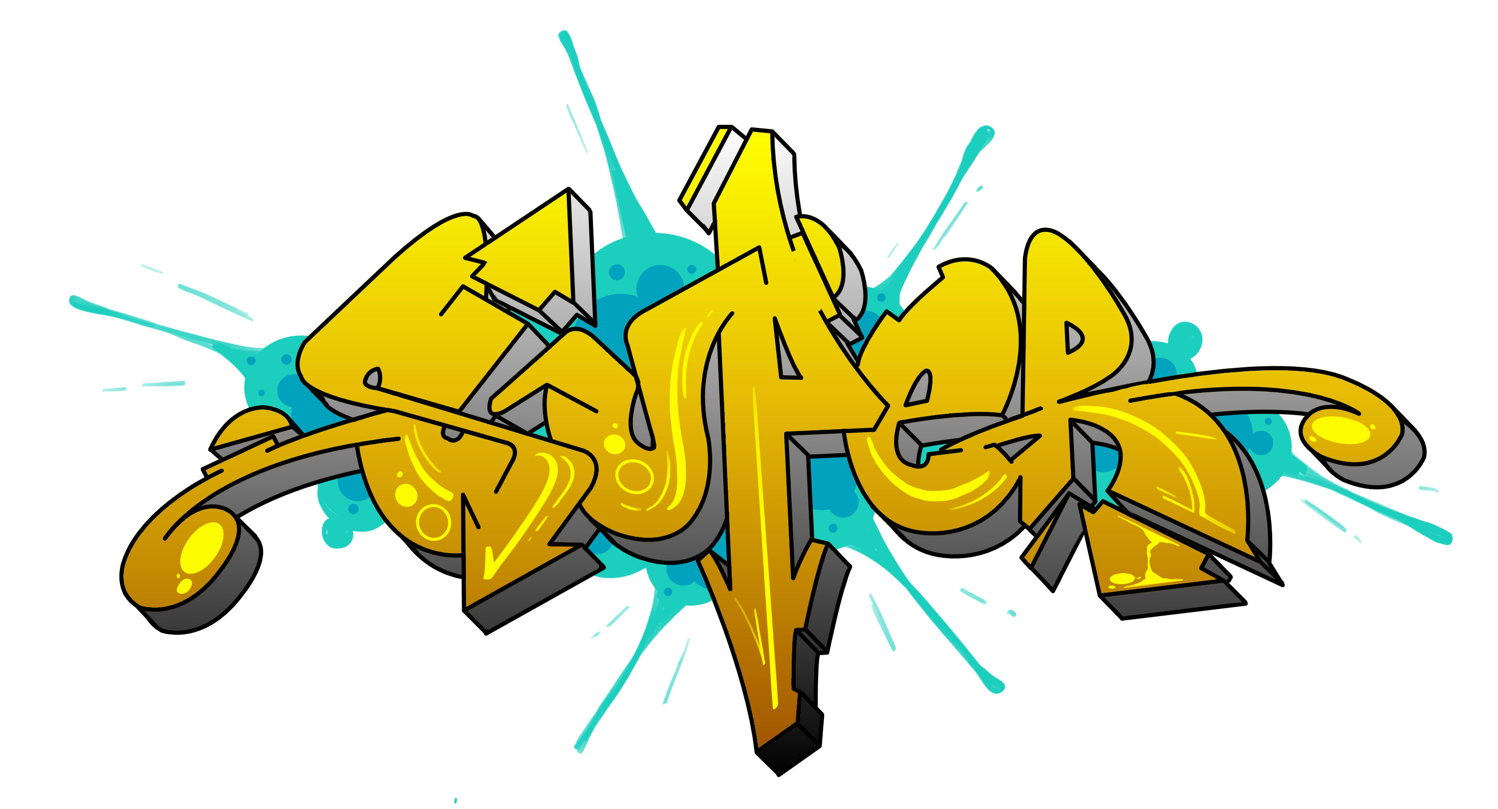 super Graffiti Tutorial Step 13 graphic