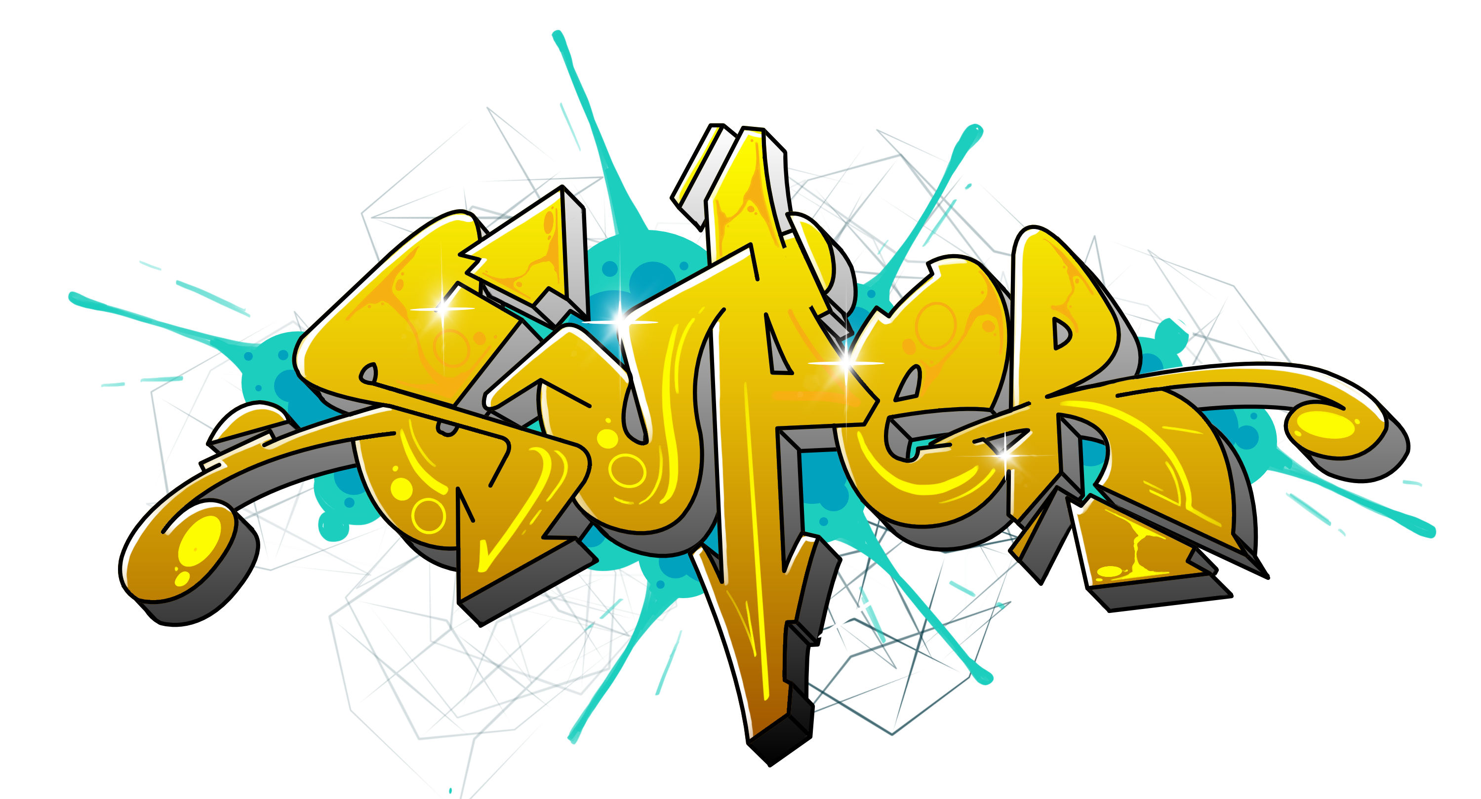 super Graffiti Tutorial Step 17 graphic