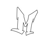 Graffiti Letter M: inspirational images and tutorial