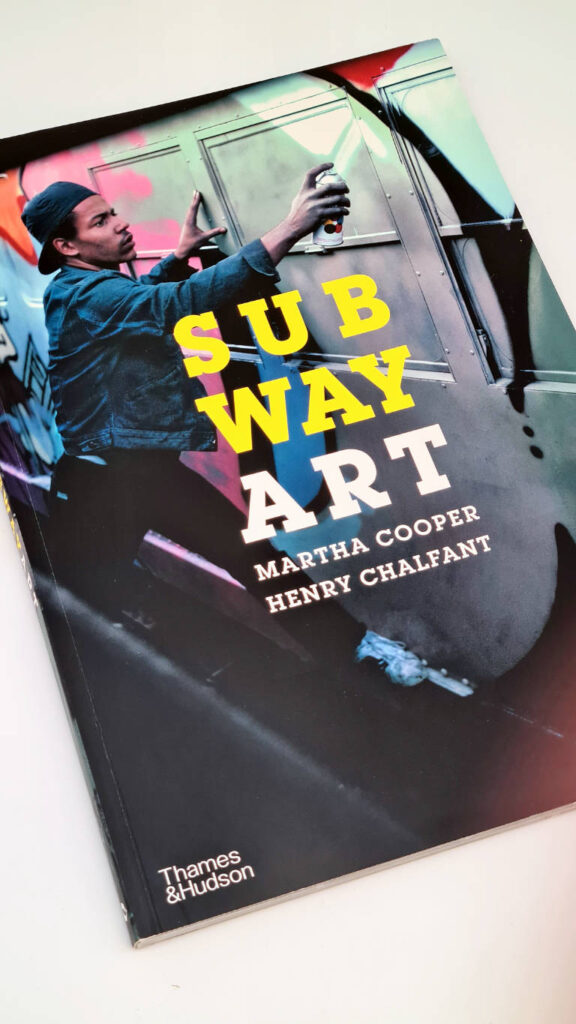 Photo of the book subway art by Martha Cooper